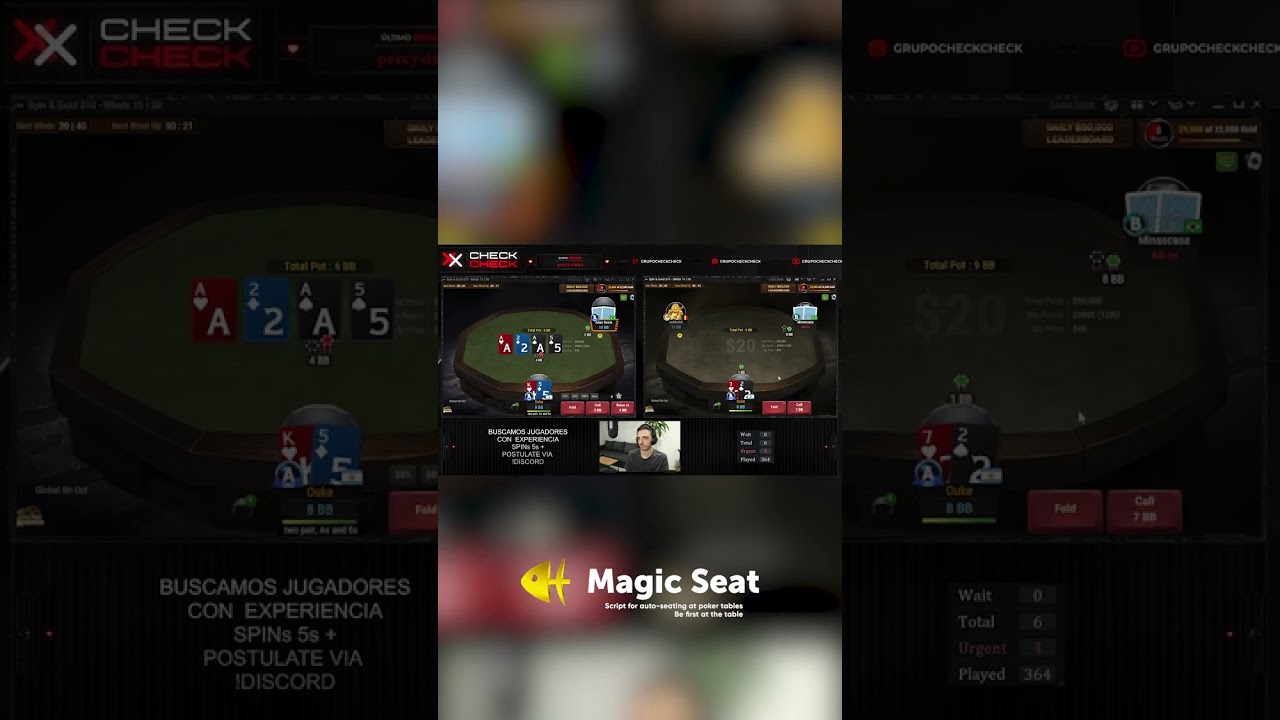 Incre&iacute;ble comeback en poker, no lo vas a creer by GrupoCheckCheck