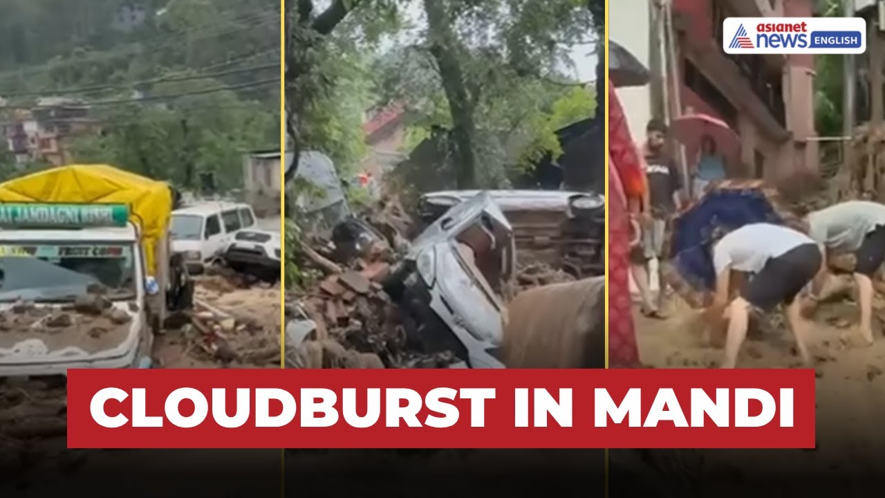 Himachal: Cloudburst, Heavy Rain Lashes Out Mandi; Lives Lost