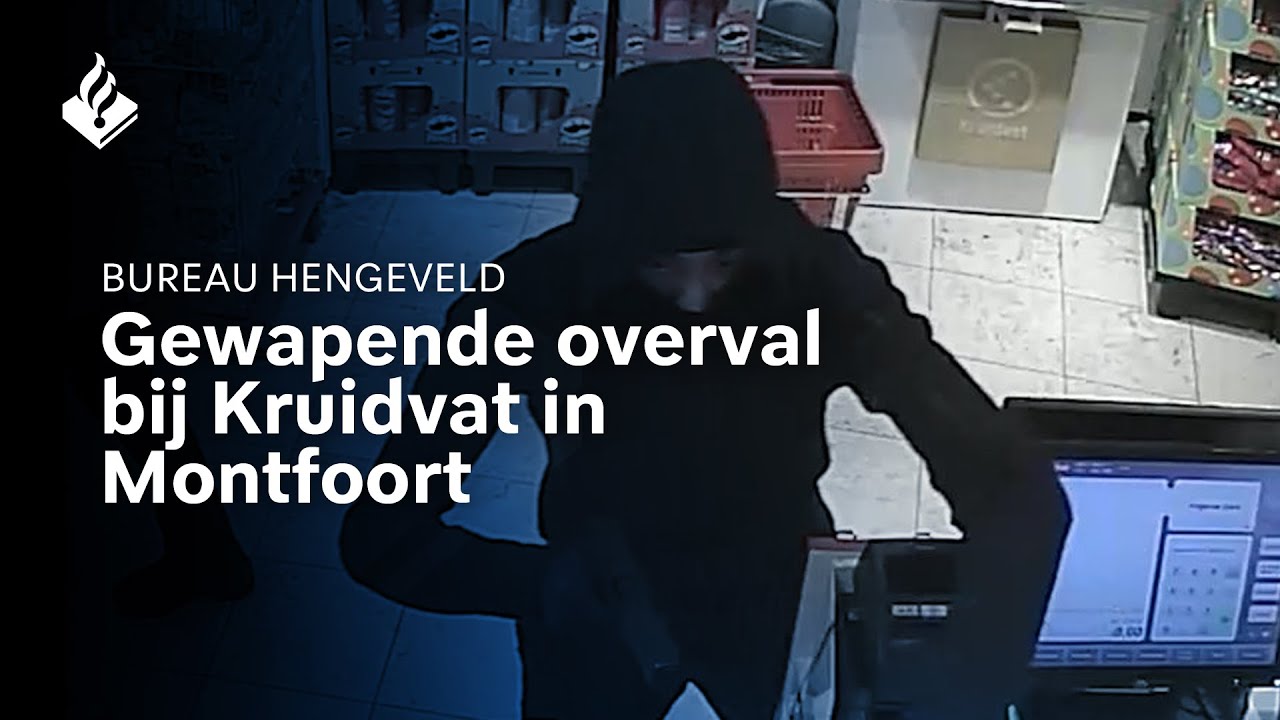 Gewapende overval bij Kruidvat - Montfoort