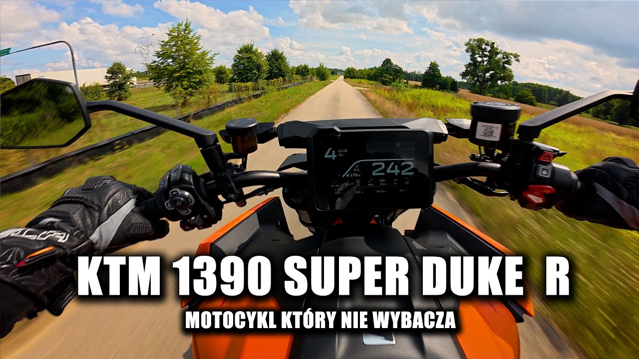 KTM 1390 SUPER DUKE R - UCYWILIZOWANA BESTIA?!
