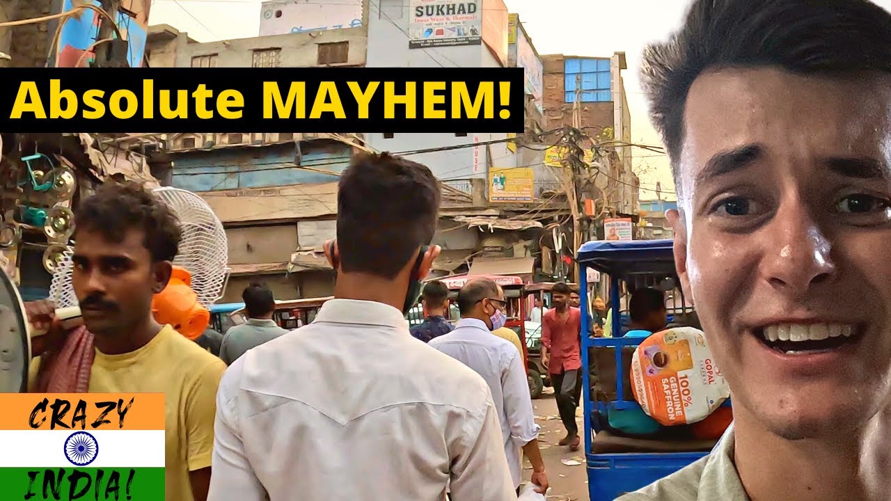 Wild TUK TUK RIDE in DELHI INDIA 🇮🇳 ┃4K