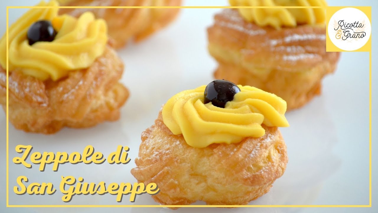 ZEPPOLE DI SAN GIUSEPPE fritte | Ricotta & Grano
