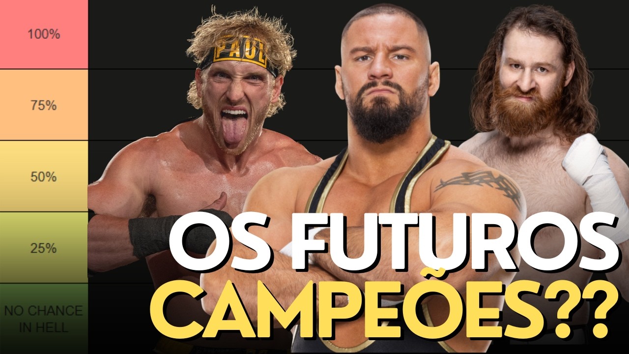 QUEM SERÃO OS FUTUROS CAMPEÕES MUNDIAIS DA WWE (Edição Fevereiro-2026)