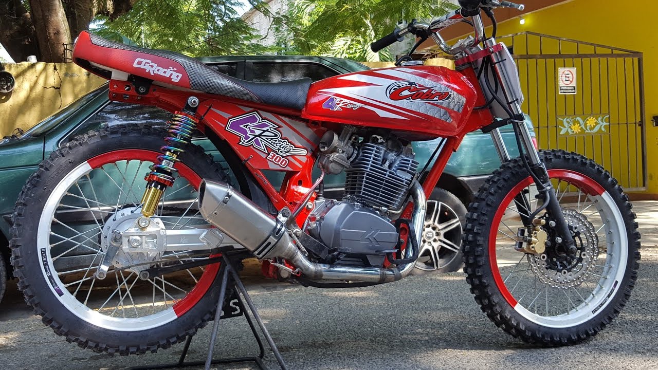 CG300 Faster с гоночными глушителями (Cobra)