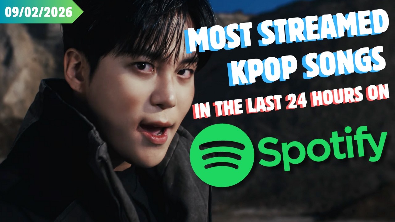 [TOP 30] MOST STREAMED KPOP SONGS ON SPOTIFY IN THE LAST 24 HOURS | 9 FEB 2026