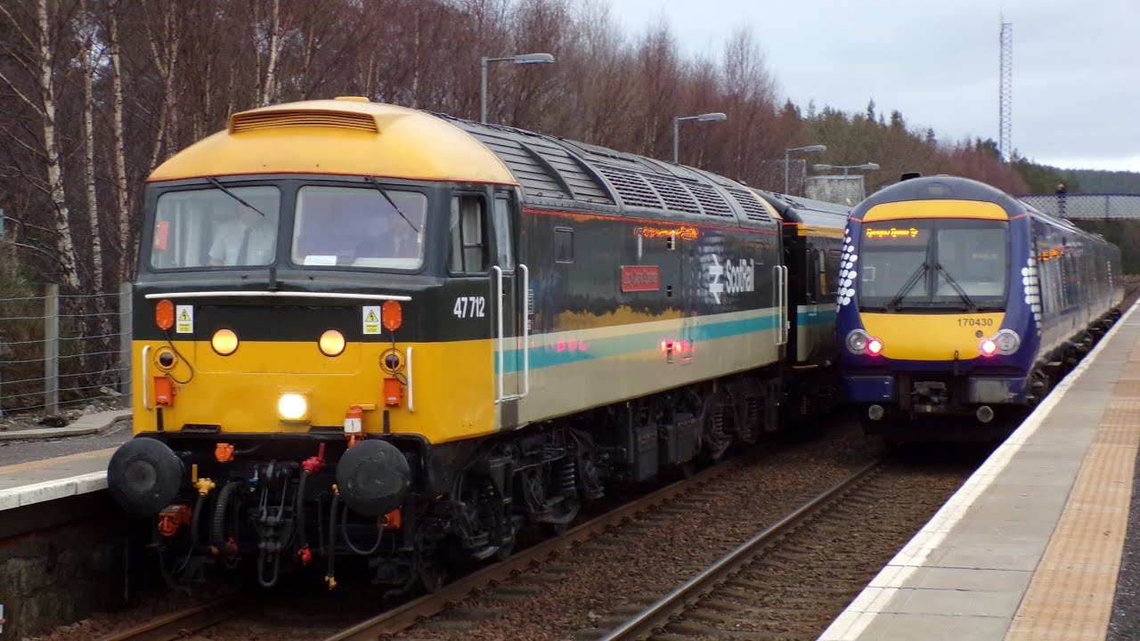 Trains at Carrbridge 25/02/23!