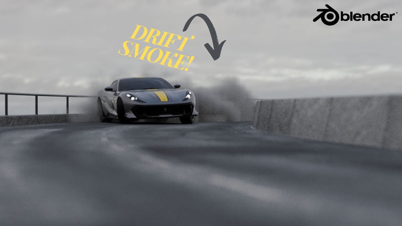 Can You Create REALISTIC Tire Smoke in Blender with This Simple Trick?