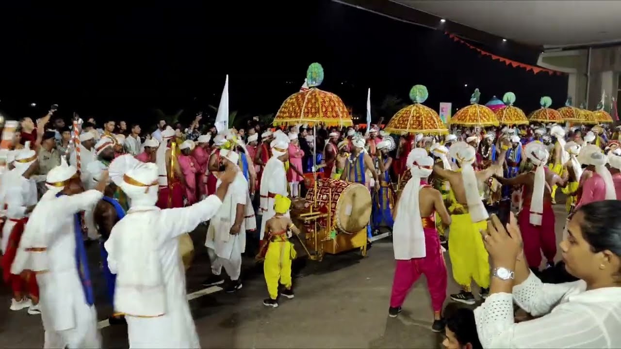 Suyog shigmotsav mandal Adpai performs at cortalim Goa 