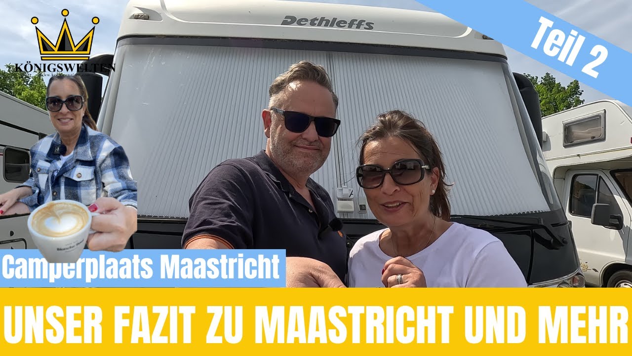 Wohnmobil Stellplatz Maastricht | Chaos in Kofferraum | Durchdrehende Räder | Fahrradtour und mehr