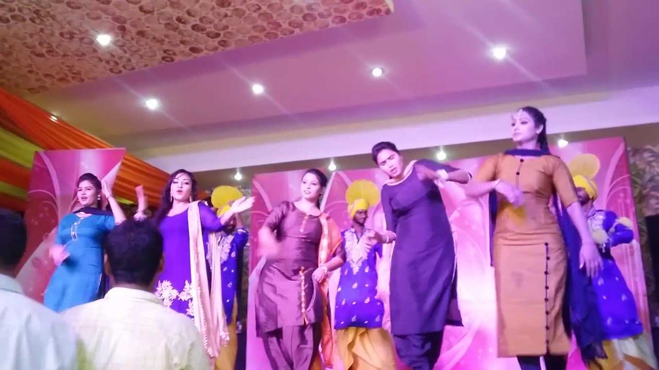 Tanu Brar Dance Video 2020 | Wedding Bhangra Group Moga | Punjab | Tanu Brar | 9988664856