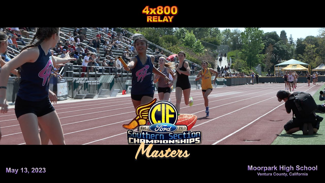 2023 TF - CIF-ss Masters - 4x800 Relay (Girls)