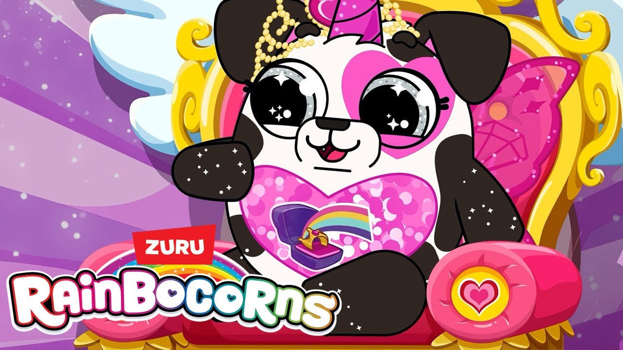 The Princess and the Pet-Groomers | 30 mins of Season 5 Rainbocorns | Cartoons for Kids  | ZURU