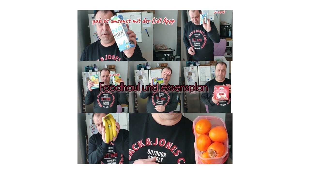 Foodhaul • Wocheneinkauf mit Preis • Essensplan • Einfach Ina 