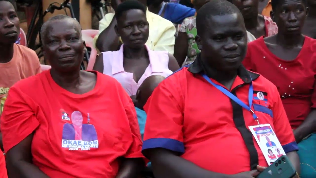 Kwania Decides2026: MP Auma, Okae take campaign trail to Inomo, receive warmest reception 