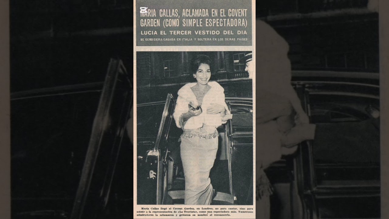 Maria Callas - Ebben? Ne Andrò Lontana (La Wally) B