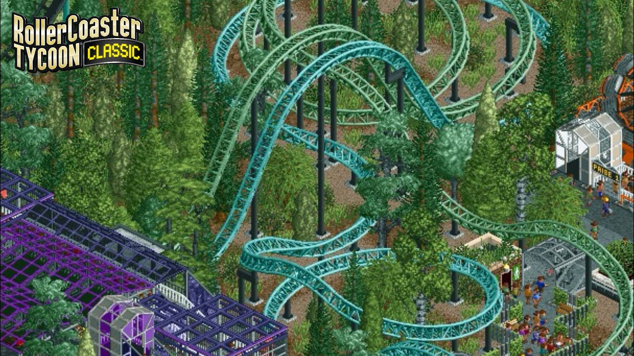 Lightning- Duelling Coaster (RCT Classic)