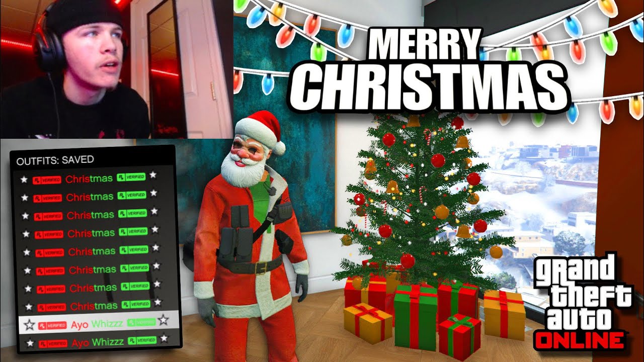 My New CHRISTMAS GTA Account I was Gifted in GTA Online... (MERRY CHRISTMAS)
