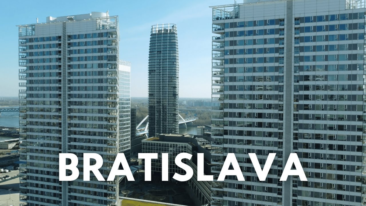 BRATISLAVA DOWNTOWN 🇸🇰 | 4K Cinematic Drone Footage