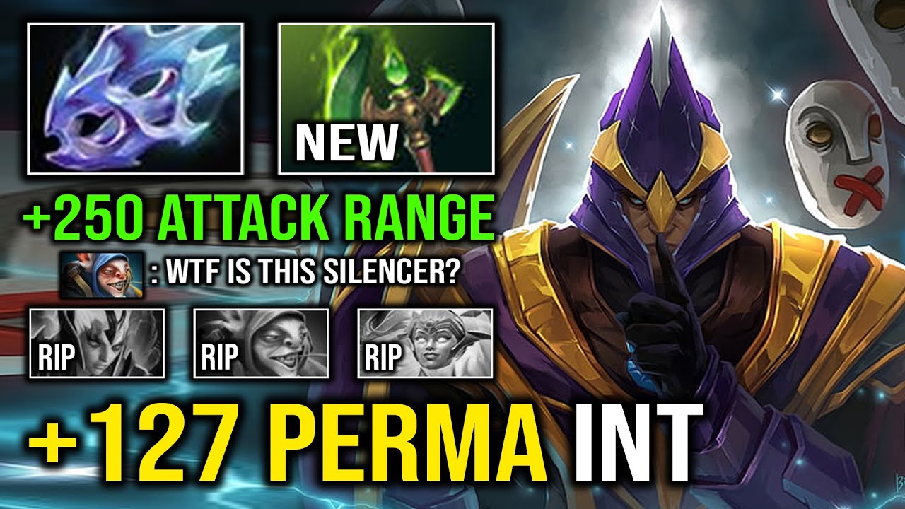 NEW 7.35 Parasma Moon Shard +127 Perma Intelligence Max Glaives 250 Attack Range Silencer Dota 2