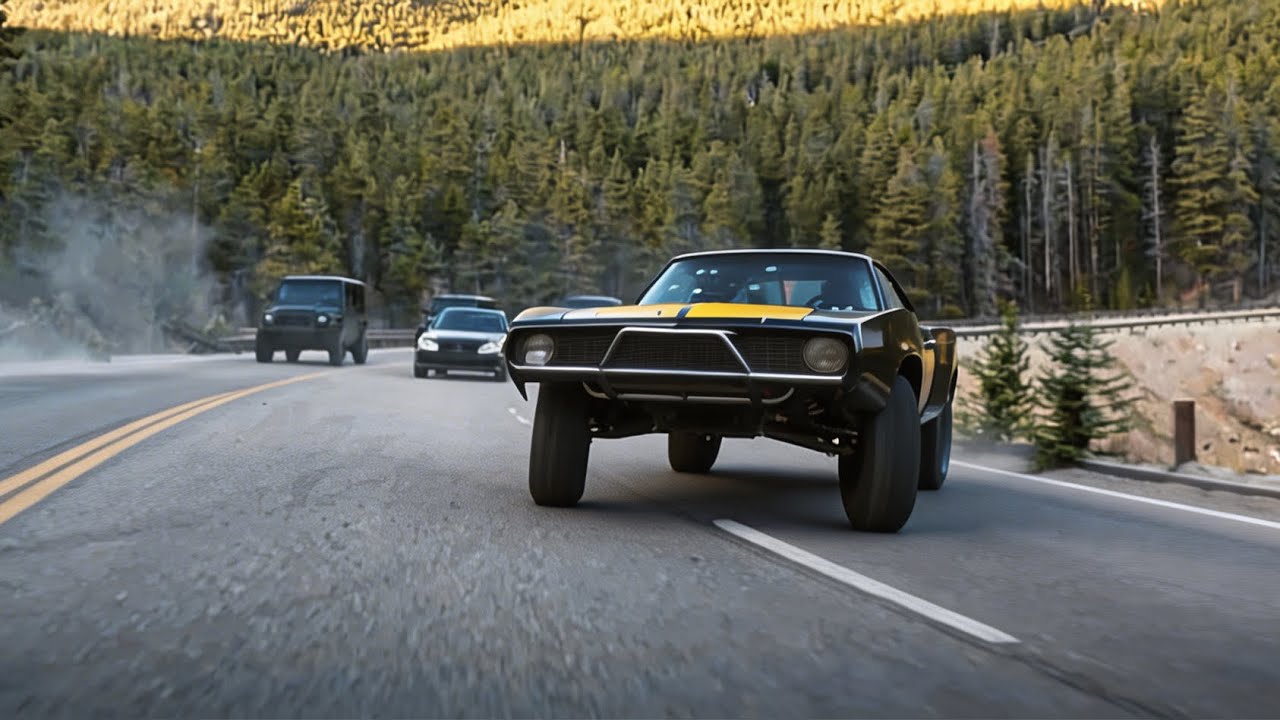 Rescuing Ramsey (Convoy Chase 3) | FAST & FURIOUS 7