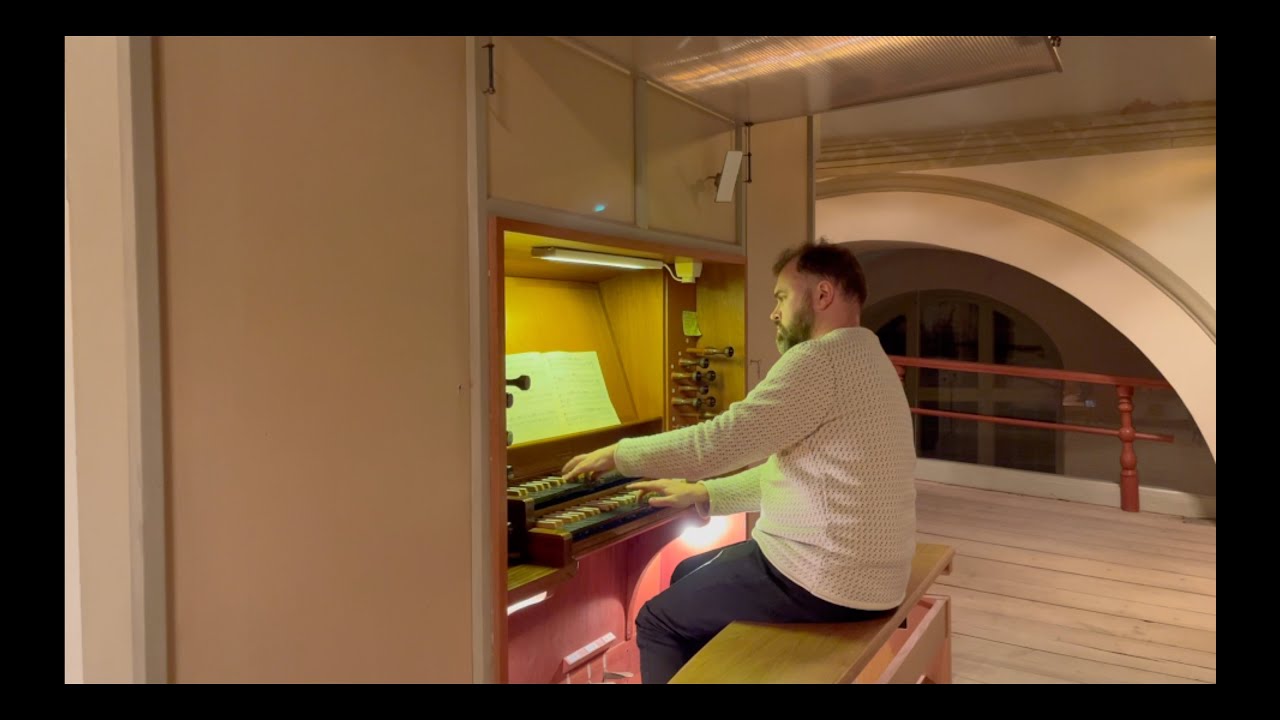 D. Buxtehude: Herr Christ, der einig Gottes Sohn BuxWV 192. Henrik Berg, organ.
