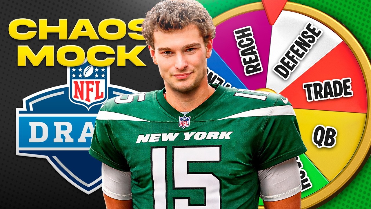 2026 NFL Mock Draft! Spin the Wheel of Chaos!