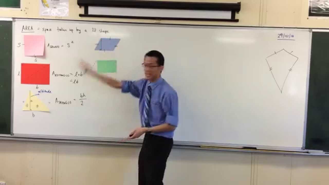 Areas of Plane Shapes (2 of 3: Triangles & Parallelograms)