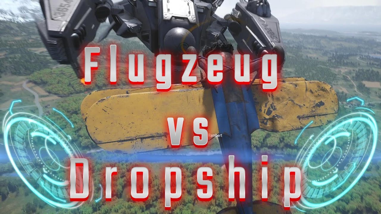 SCUM -  Flugzeug vs Dropship