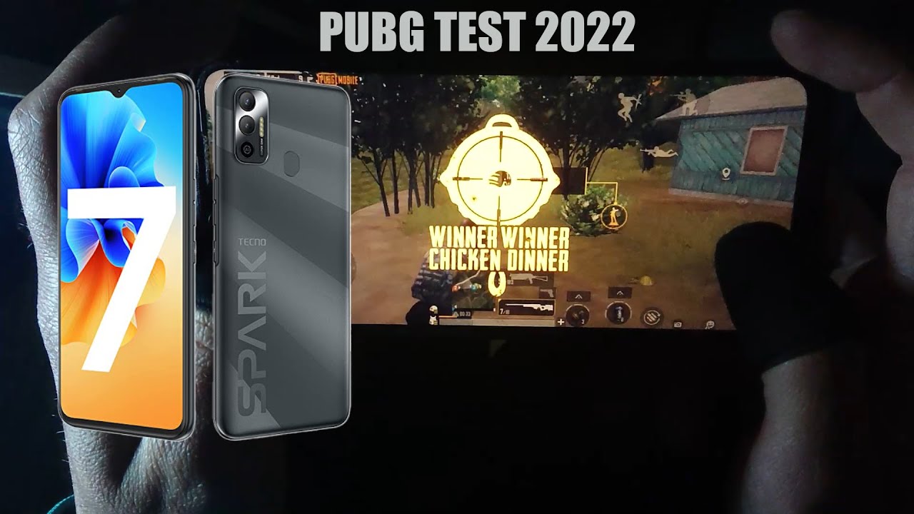 Test TECNO SPARK 7 64GB ROM 4GB RAM PUBG Mobile, Full review link in comments