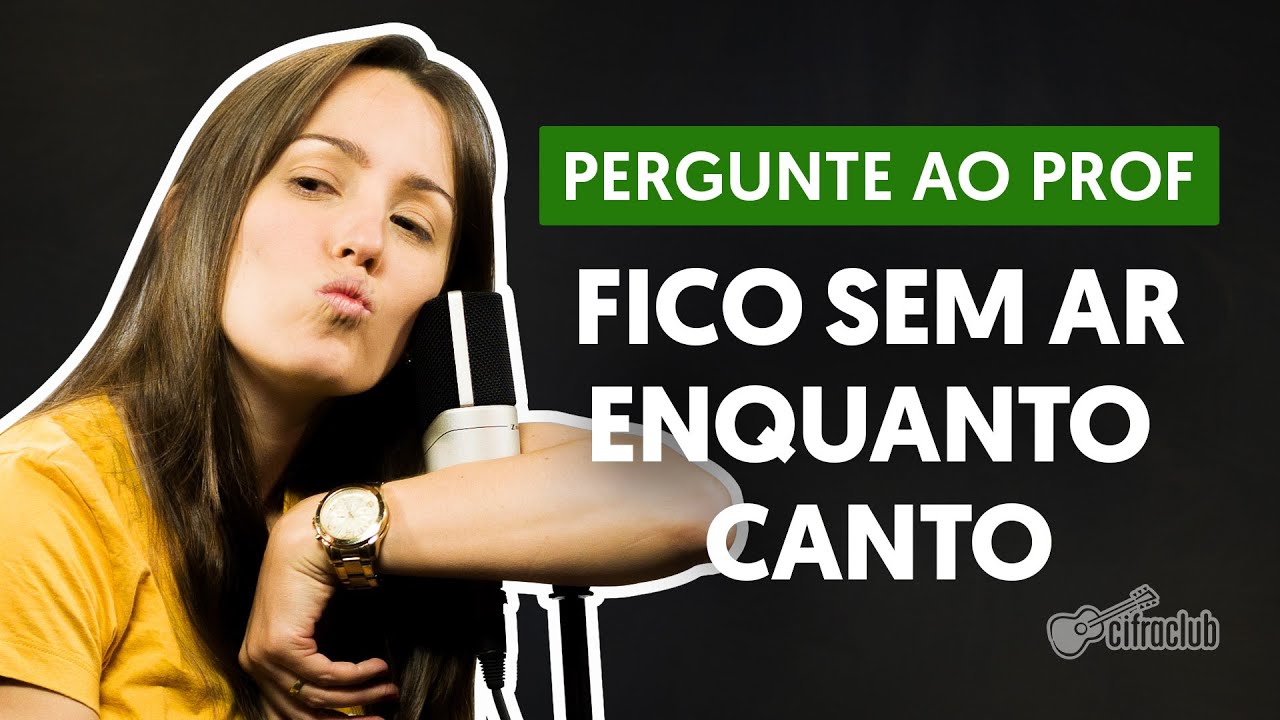 Fico sem ar na hora de cantar. O que faço? | Pergunte ao Professor