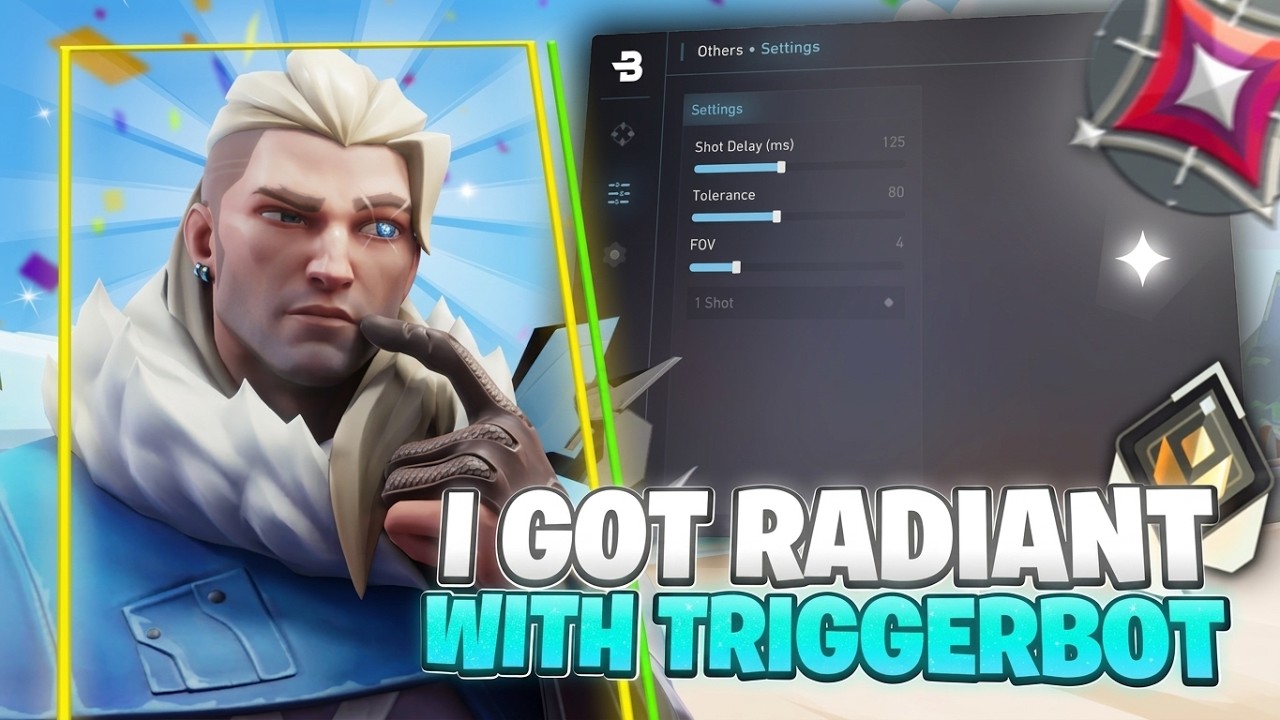Using The BEST Valorant Triggerbot For Grind RADIANT In Ranked !! INSANE