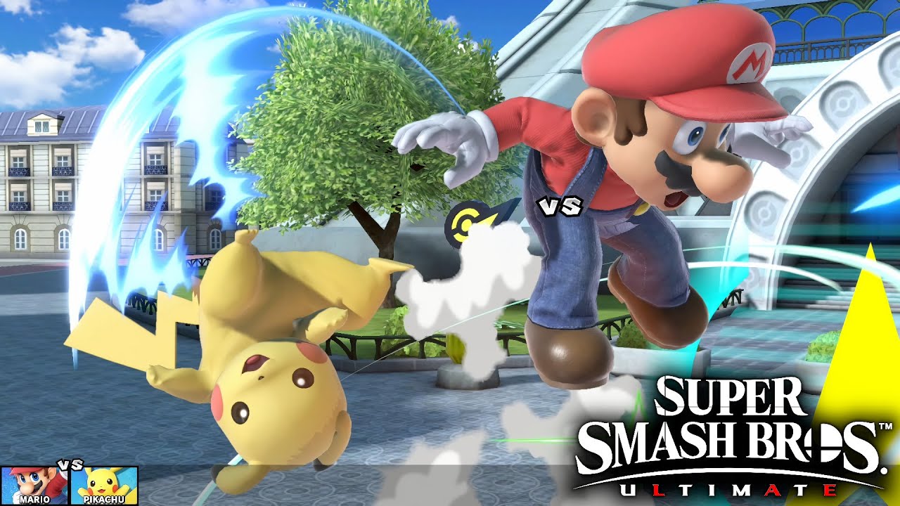 Super Smash Bros Ultimate - Mario vs Pikachu #89