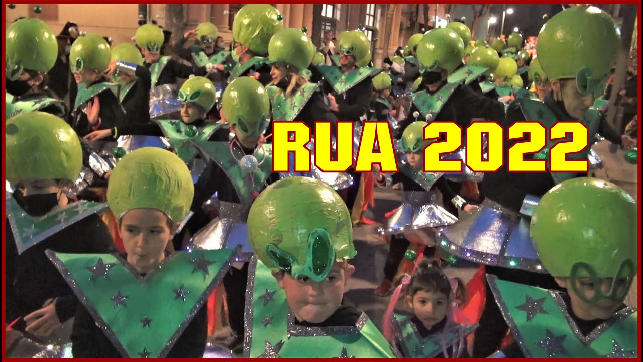 RUA Carnestoltes d'Olesa 2022 --- (Vídeo Agustí Boada)