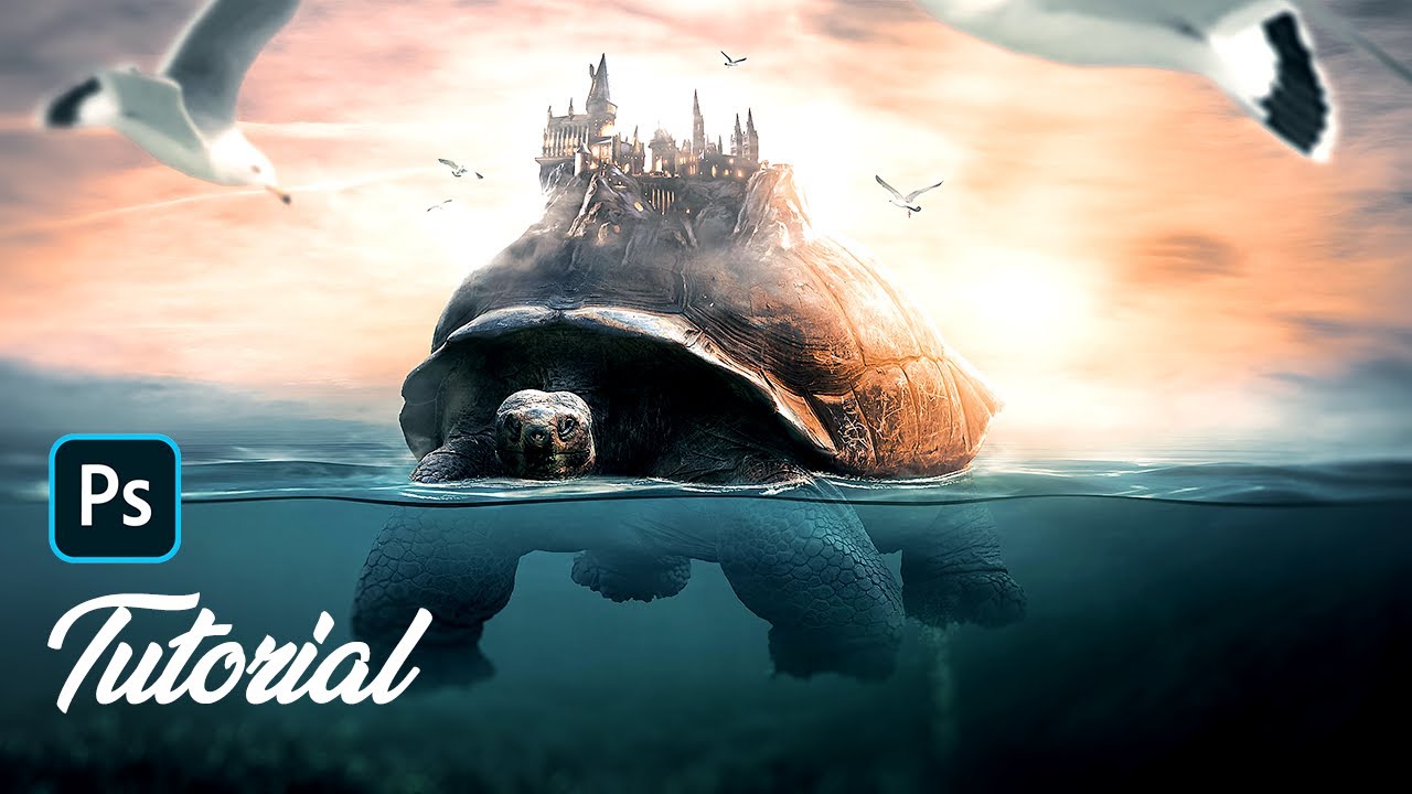 Half Underwater Photoshop Trick (Easy to Learn)