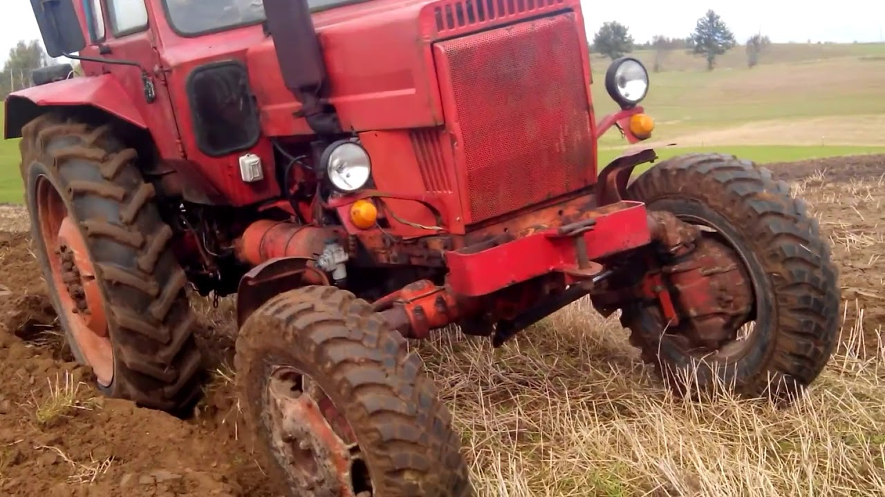 Zimowa orka 2017 na Kaszubach MTZ 82 + Unia Grudziądz 3
