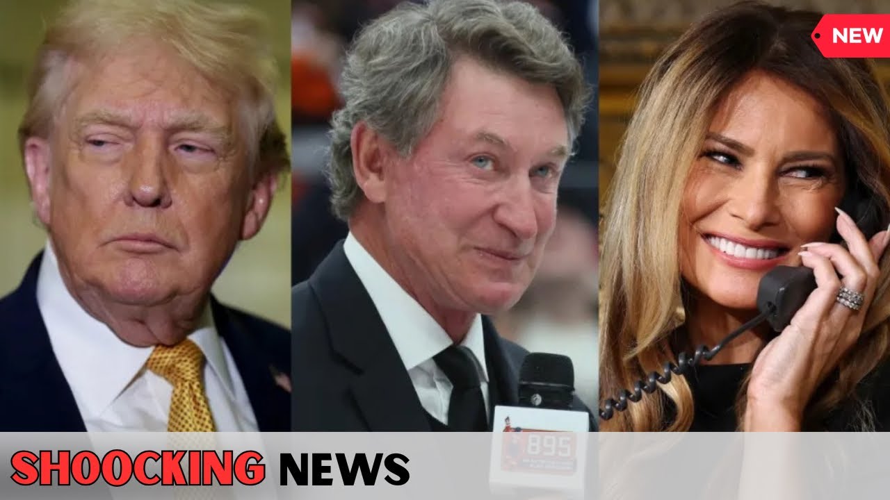 Trump Says Wayne Gretzky and His “Great Wife” Can’t Wait to See the ‘Melania’ Movie