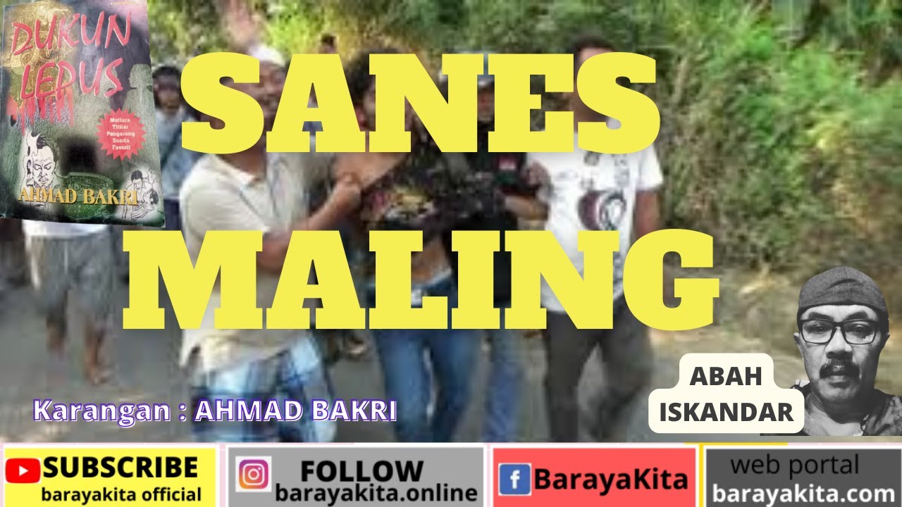 cerita pendek bahasa sunda_sanes maling-garapan abah iskandar