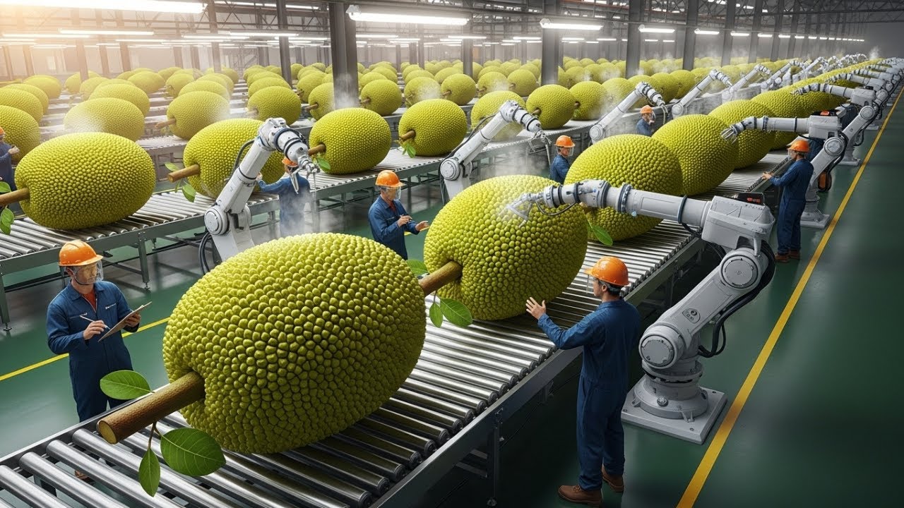 Inside a 50,000 LB Jackfruit Plant – From Raw Fruit to Perfect Vegan Pulled Pork