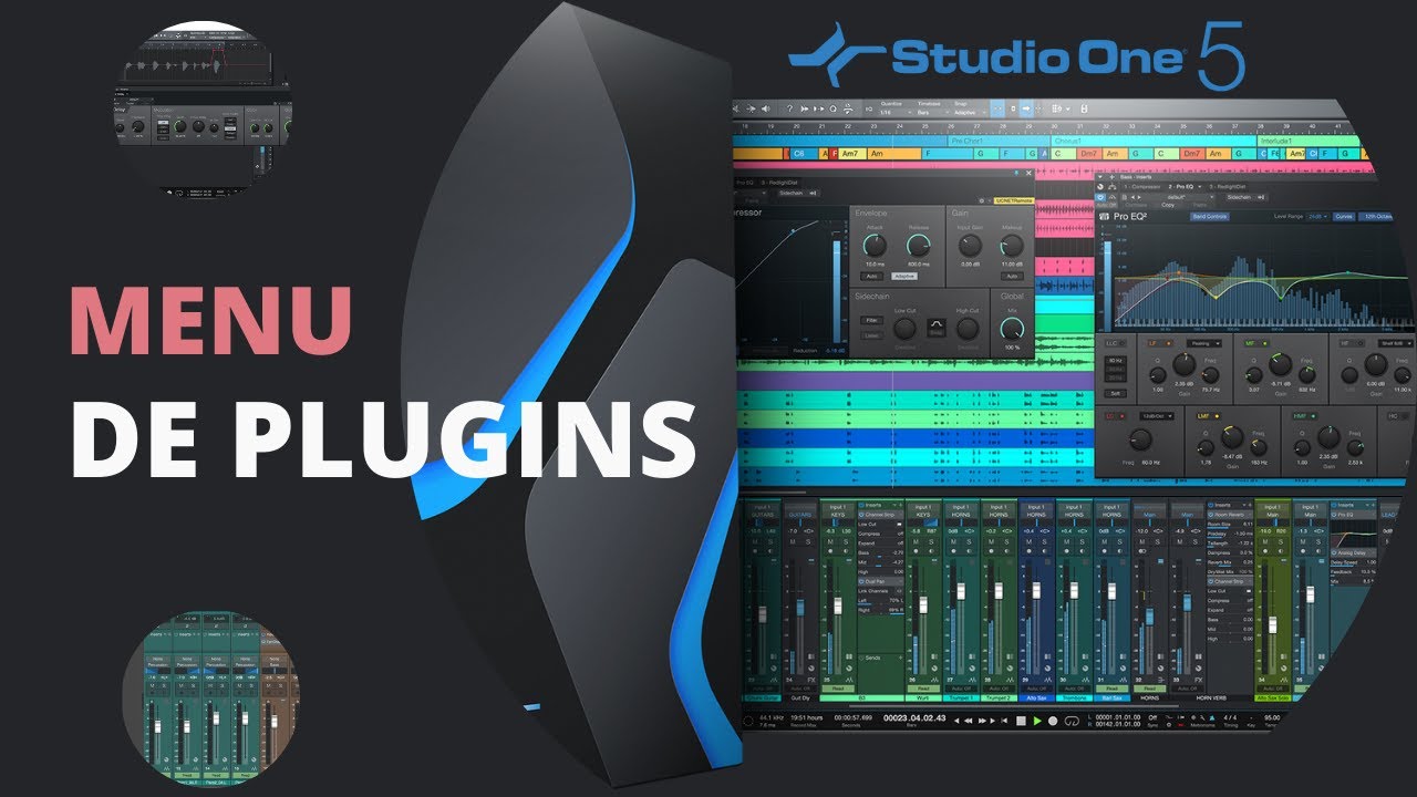 [#Aula7]Curso Grátis Studio One - Conheça o Menu Lateral Direito do Studio One