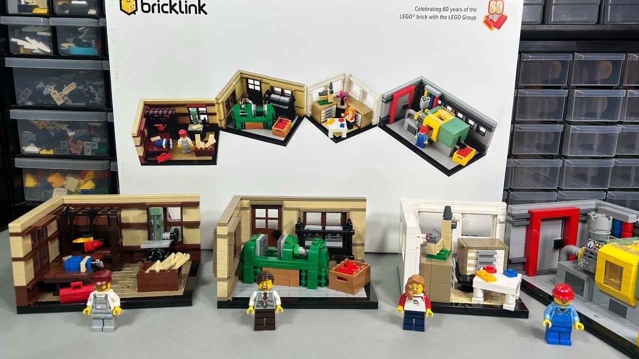 Lego BL19008 AFOL designer Program The Lego Story (2019) Set Review 