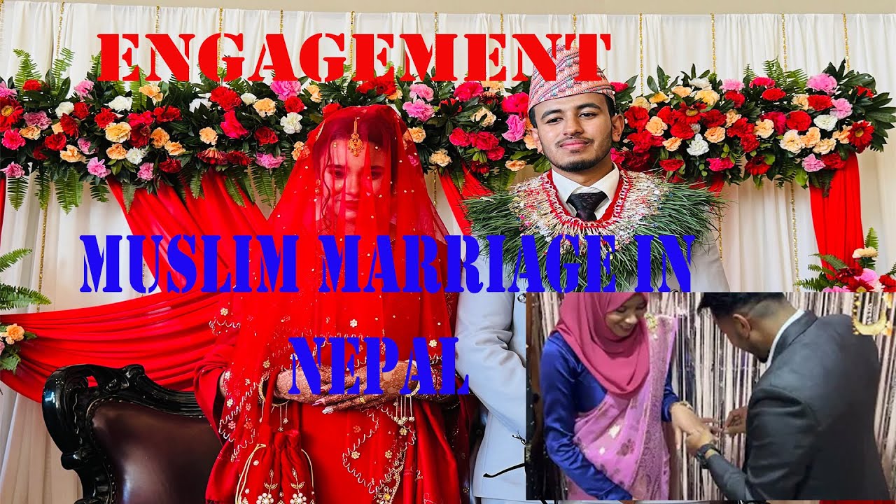 मगनी and ENGAGEMENT in Islam || Ismail Miya engaged Sawana || Muslim Marriage in Nepal