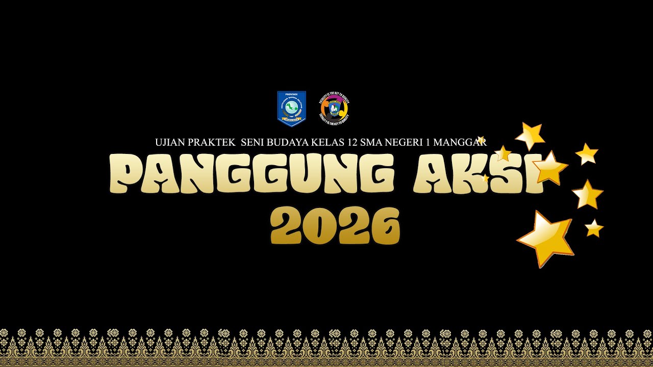 UJIAN PRAKTEK SENI BUDAYA KELAS 12 SMA NEGERI 1 MANGGAR