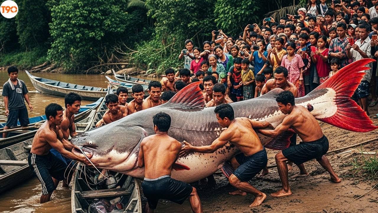 LĂNG ĐUÔI ĐỎ SIÊU KHỦNG! Cuộc Chiến Đầy Cam Go - Chinh Phục Thành Công Quái Vật Sông Mekong