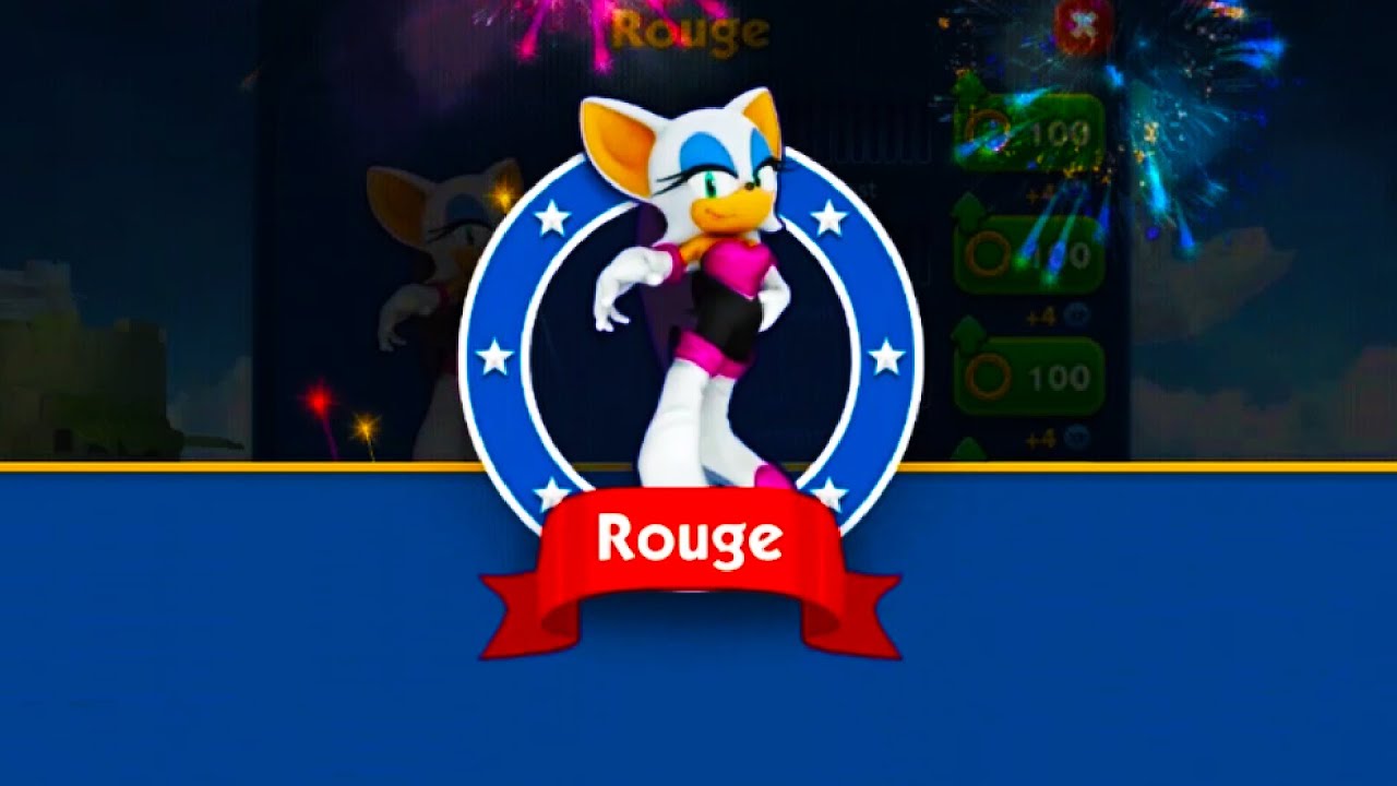 Sonic Dash Rouge Part 1 - Full Screen PC | Nubi Gameplay