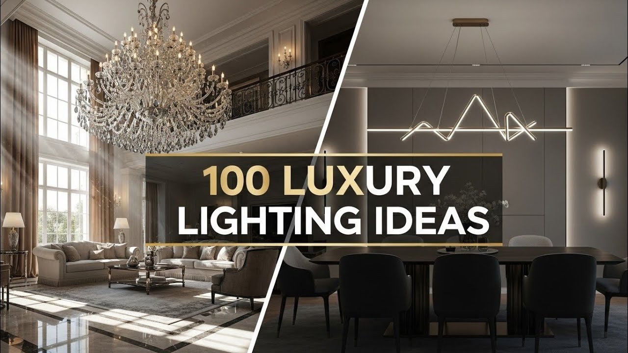 Luxury Lighting & Chandelier Ideas | Modern Interior Inspiration
