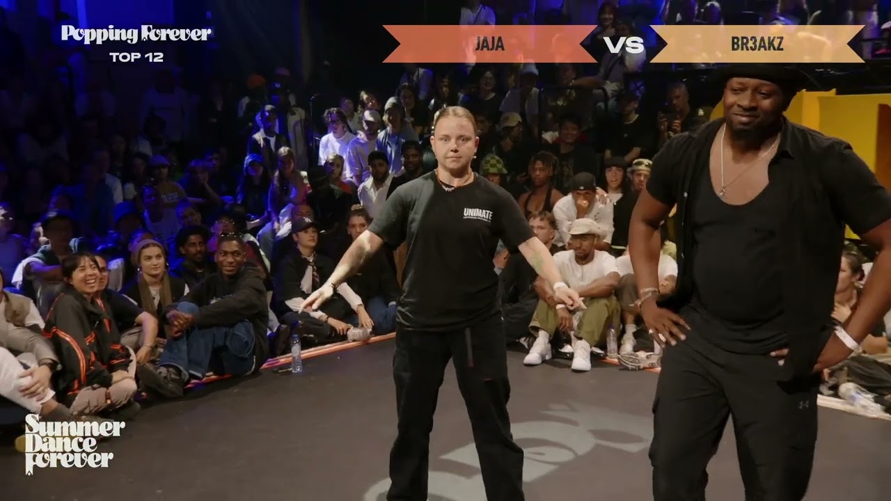 Jaja vs Br3akz TOP 12 Popping Forever | Summer Dance Forever 2024