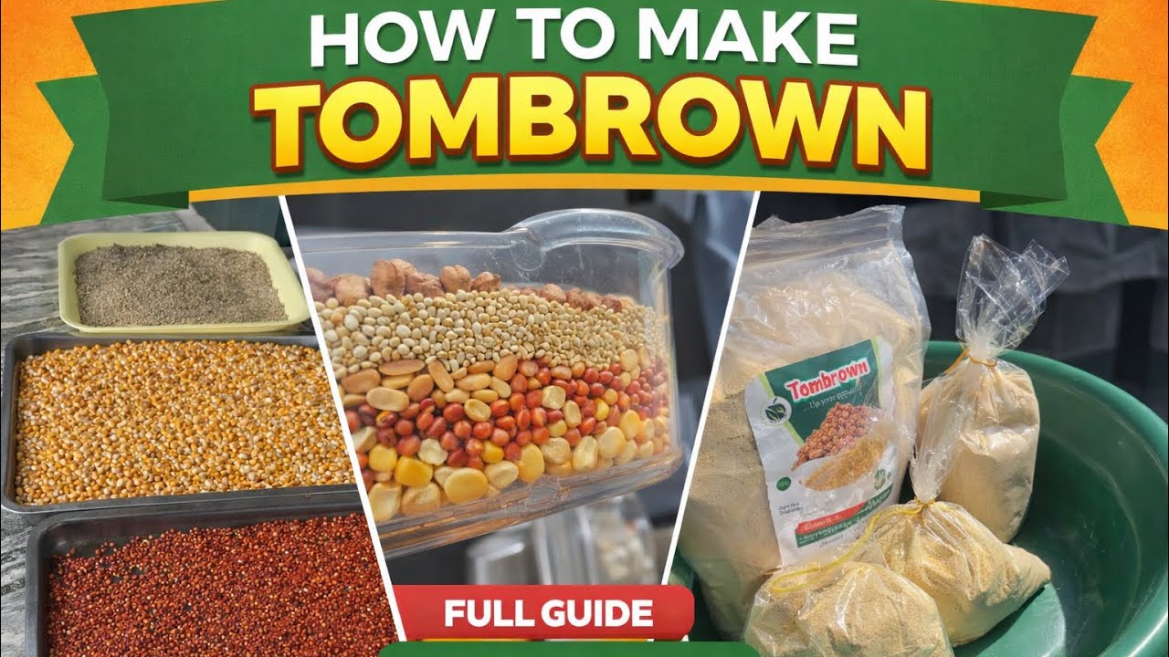 How to make Tombrown (baby food)
