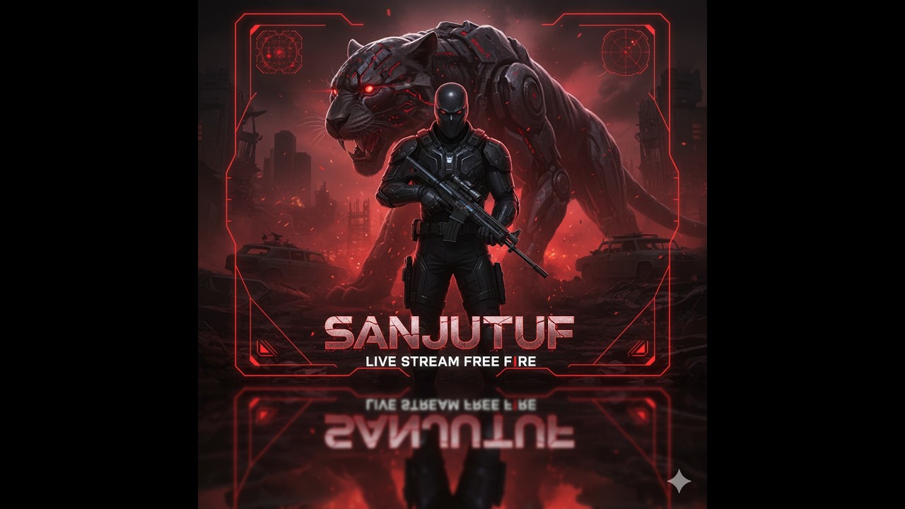 Road to Grandmaster with sanjutuf! 🏆 | Garena Free Fire LIVE