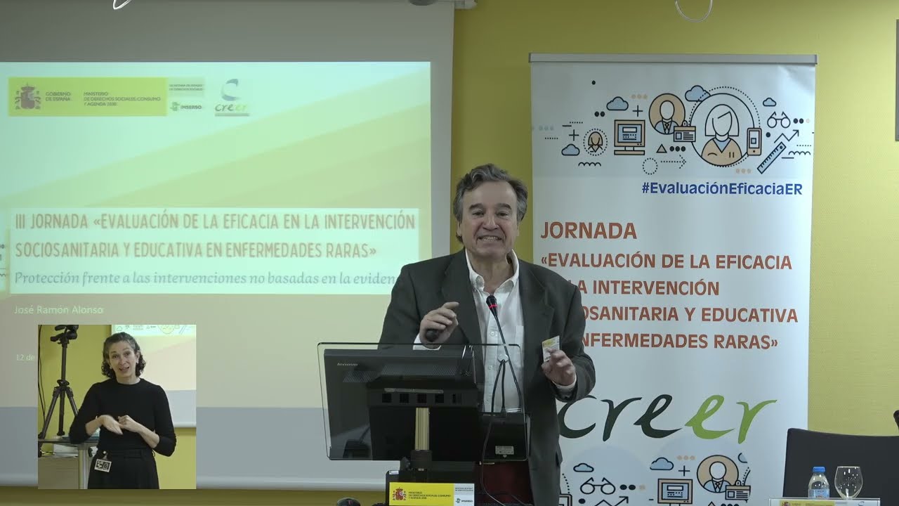 III Jornada «Evaluación de la Eficacia en la intervención sociosanitaria y educativa en ER» (12 nov)