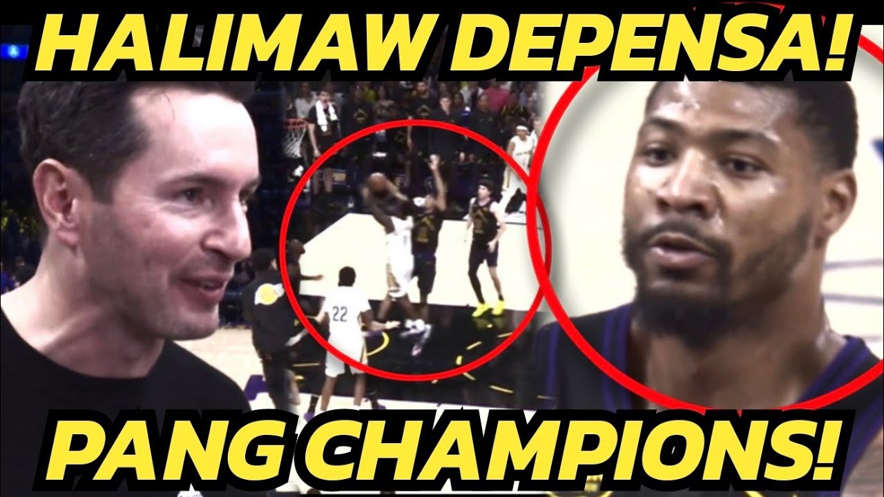 Ito ang PANG CHAMPIONSHIP NA DEPENSA na Ginamit ni COACH JJ REDDICK sa HULING MINUTO! HALIMAW LAKERS